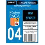 Stickers Motos 1 Adhesif Moto Region Departement 04 Paca