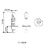 Ampoules H1 12V 1 Ampoule Blanc Eclatant H1 12V 55W 3200K Homologuee Type Origine - Momo