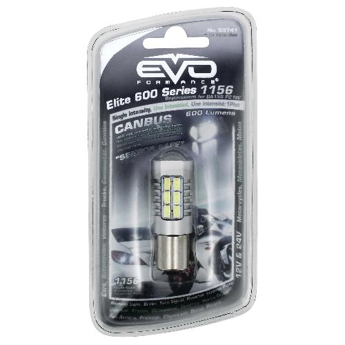 Ampoules BA 12V 1 Ampoule LED Canbus Elite 600 - 12 24V BA15S P21W - EvoFormance