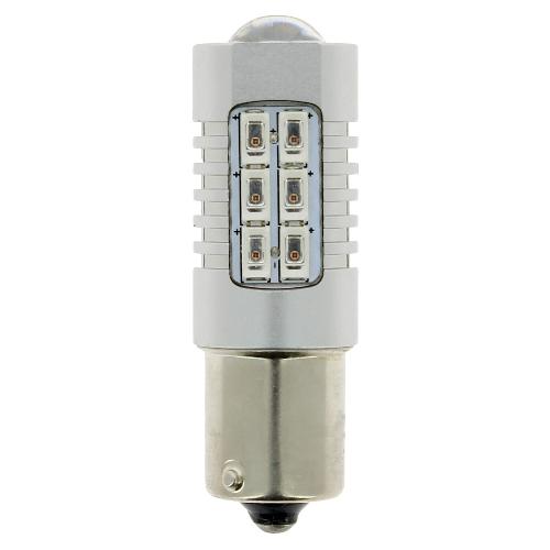 Ampoules BA 12V 1 Ampoule Led S600 12-24V P21W Ba15s EvoFormance - 6500k Ambre - EvoFormance