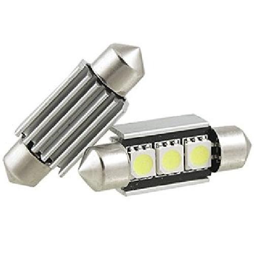Ampoules Wedgebase - Veilleuses 1 ampoule navette LED 36mm C5W C10W CANBUS