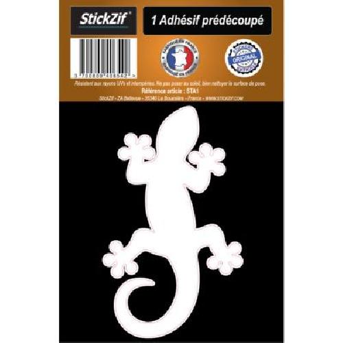 Stickers Multi-couleurs 1 Autocollant Gecko Blanc
