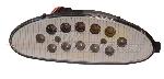 1 Feu Antibrouillard Arriere 12 LEDS Adaptable pour Peugeot 206 / 206CC
