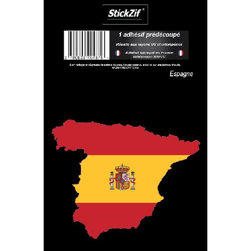 Stickers Multi-couleurs 1 Sticker Espagne - STP7C