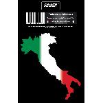 Stickers Multi-couleurs 1 Sticker Italie - STP4C