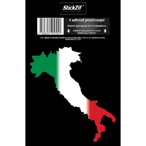 Stickers Multi-couleurs 1 Sticker Italie - STP4C