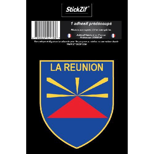 Stickers Multi-couleurs 1 Sticker La Reunion - STR974B