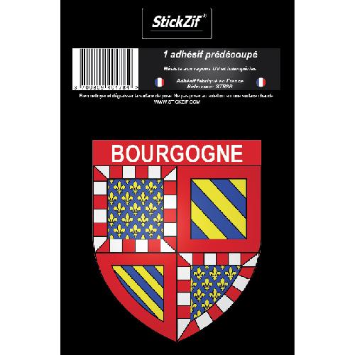 Stickers Multi-couleurs 1 Sticker Region Bourgogne 1