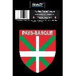 Stickers Multi-couleurs 1 Sticker Region Pays-Basque STR12B