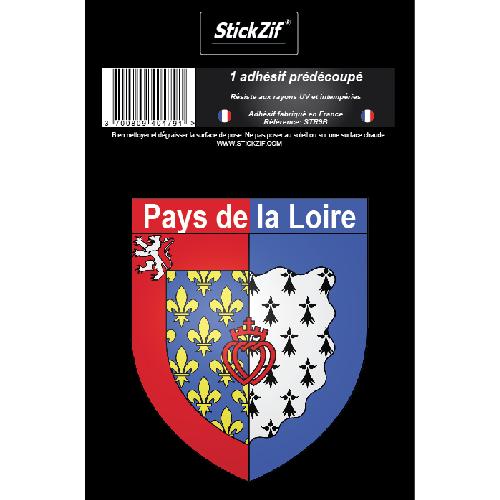 Stickers Multi-couleurs 1 Sticker Region Pays de la Loire - STR9B