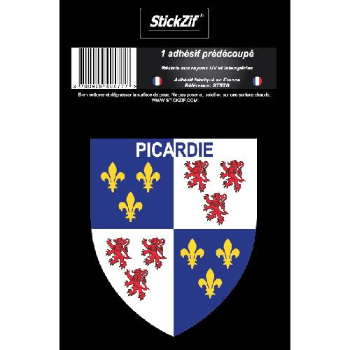 Stickers Multi-couleurs 1 Sticker Region Picardie - STR7B
