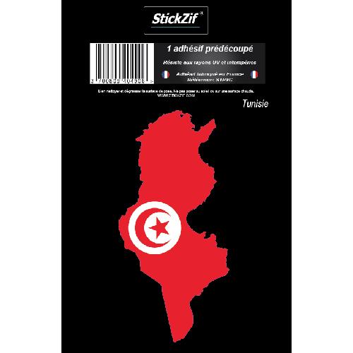 Stickers Multi-couleurs 1 Sticker Tunisie - STP9C