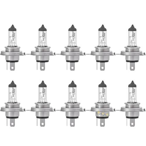 Ampoules 24V 10 Ampoules H4 24V 75w-70w P43t