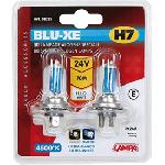 Ampoules H7 12V 10 Ampoules H7 effet Xenon Blu-XE 24V 70W