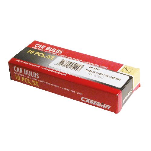 Ampoules Wedgebase - Veilleuses 10 Ampoules navette 5W 11x38mm SV8 C5W