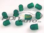 Ampoules Wedgebase - Veilleuses 10 Caches Ampoules T10 - Vert - 10mm