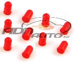 Ampoule - Eclairage Tableau De Bord 10 Caches Ampoules T5 - Rouge - 5mm pour tableau de bord
