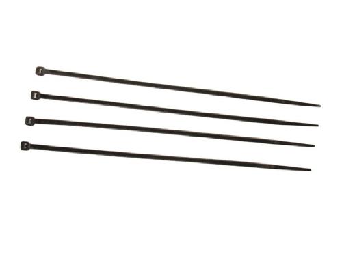 Collier De Serrage - Circlip 100 Colliers de serrage 150mmx3.6mm noirs