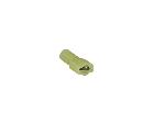 Cosses - Fils 100 Cosses avec connecteur plat isole 6.3mm D1.5 - 2.5mm2 - jaune