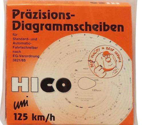 Accessoires Camion 100 Disques tachymetres CEE standards et automatiques