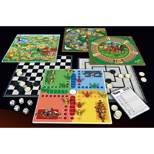 Jeu De Societe - Jeu De Plateau 100 Jeux de société classique. SCHMIDT SPIELE. Profitez de 100 jeux classiques dans ce coffret complet !