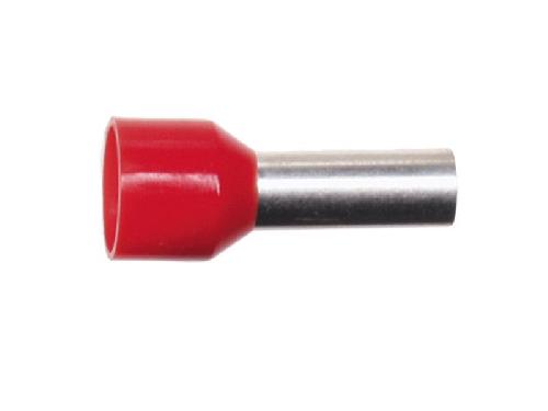 Cosses - Fils 100 tetes de cable 10mm2 Rouge