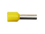 Cosses - Fils 100 tetes de cable 6mm2 Jaune