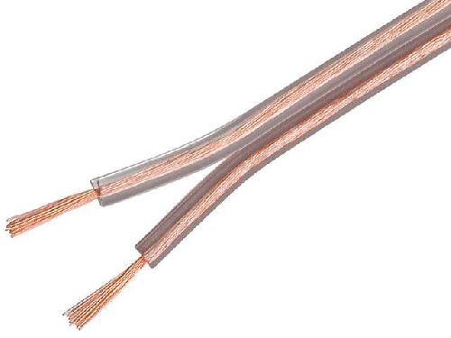 Cable de Haut-Parleurs 100m Cable haut-parleur 2x1.5mm2 CCA Caliber CS215C