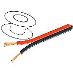 100m de Cable de Noir et Rouge 2x2.5mm2 OFC 100m de Cable de Noir et Rouge 2x2.5mm2 OFC