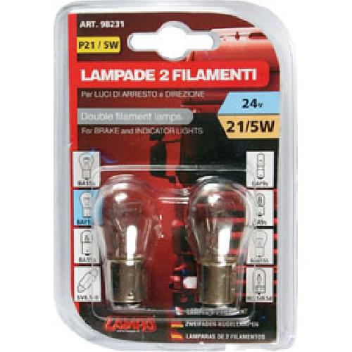 Ampoule - Eclairage Tableau De Bord 10x Ampoules stop bifil 21-5W 24V