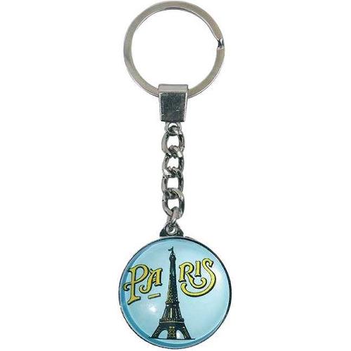 Porte-cles - Etui A Cle 10x Porte cles cristal Tour Eiffel G21