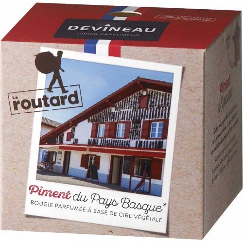 Bougie (hors Anniversaire) 12x Bougie Le Routard - Piment du Pays Basque