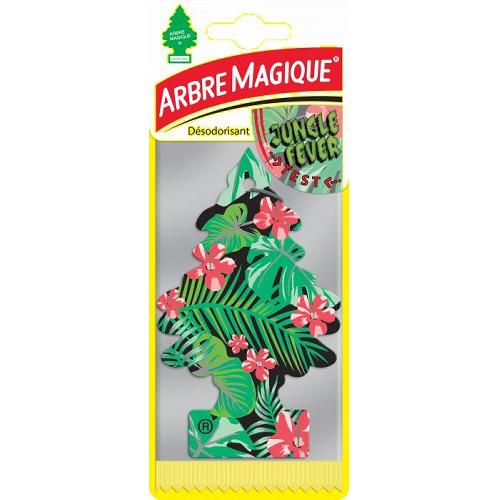 Desodorisant Auto - Parfum Auto 12x Desodorisant auto Arbre magique Jungle Fever