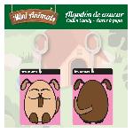 Desodorisant Auto - Parfum Auto 12x Desodorisant Mini animals Barbe a papa