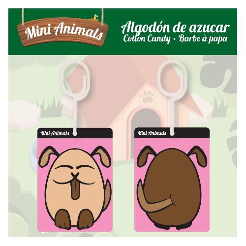 Desodorisant Auto - Parfum Auto 12x Desodorisant Mini animals Barbe a papa