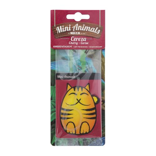 Desodorisant Auto - Parfum Auto 12x Desodorisant Mini Animals Cerise
