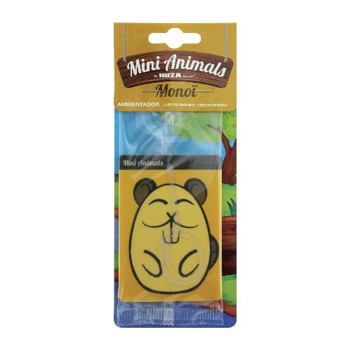 Desodorisant Auto - Parfum Auto 12x Desodorisant Mini Animals Monoi