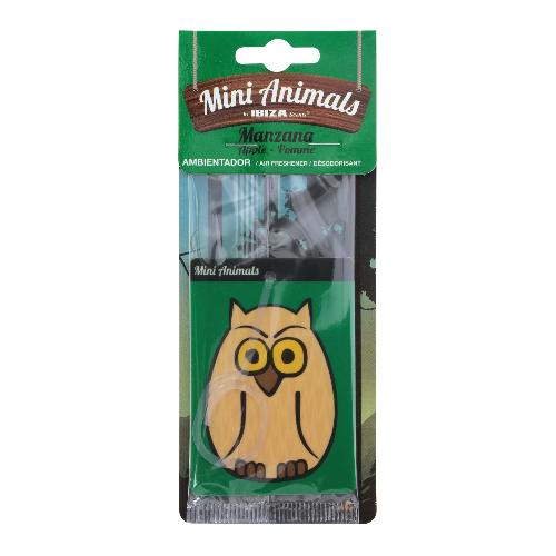 Desodorisant Auto - Parfum Auto 12x Desodorisant Mini Animals Pomme