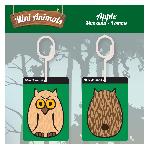 Desodorisant Auto - Parfum Auto 12x Desodorisant Mini Animals Pomme