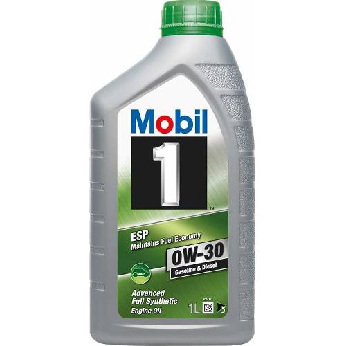 Huile Moteur 12x Huile Mobil 1 ESP 0W30 GSP 1 Litre