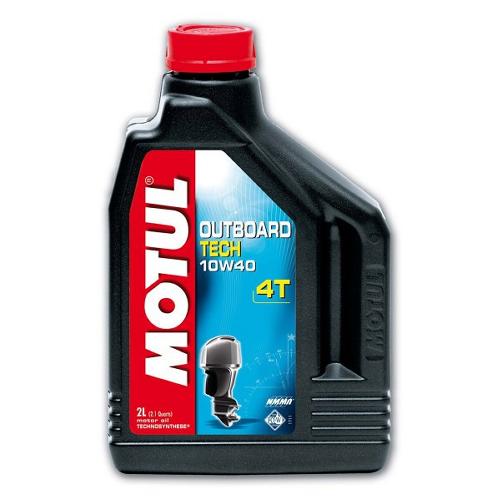 Huile Moteur 12x Huile Nautisme Motul Inboard 4T Technosynthese 10W40 bidon de 2 Litres