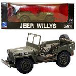 Vehicule Miniature Assemble - Engin Terrestre Miniature Assemble 12x Voiture Jeep Willys metal 132 -assortiment