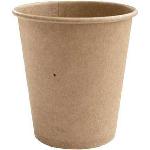 1500x Gobelets Cartons 15cl Kraft Brun - archives