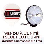 Phares - Feux - Repetiteur Lateral - Clignotants - Centrale Clignotante -  Bloc Feu Arriere - Optique De Phare - Eclairage De Pl 1x Feu de route rond longue portee H3 E4 12V 55W diam. 184mm Sirius