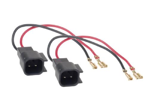 Cables Adaptateurs HP 2 adaptateurs haut-parleur compatible avec Ford Focus Ka Opel Astra Insignia