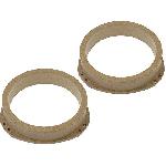 2 Adaptateurs HP compatible avec Opel Astra I 165mm Bois MDF impregnes vernis