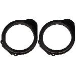 2 Adaptateurs HP compatible avec Opel Astra Insignia 165mm AR AV Bois MDF