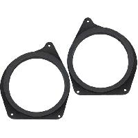 2 Adaptateurs HP compatible avec Seat Cordoba Ibiza 165mm AV Bois MDF impregnes