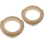 2 Adaptateurs HP MDFD11 compatible avec Opel Corsa 93-01 130mm Bois