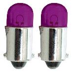 2 Ampoules BA9S 12V 4W - Eclairage Violet